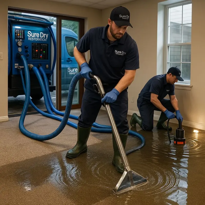 Water Extraction and Removal process in Van Nuys, CA